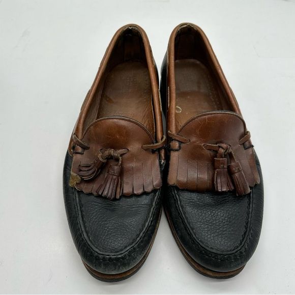 Allen Edmonds Shoes Mens 9 Nashua Tassel Loafers Casual Dress Shoe Formal Church - Picture 3 of 10